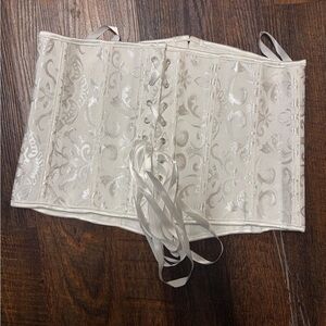 Lace-Up Corset and Thing Set NEW XL